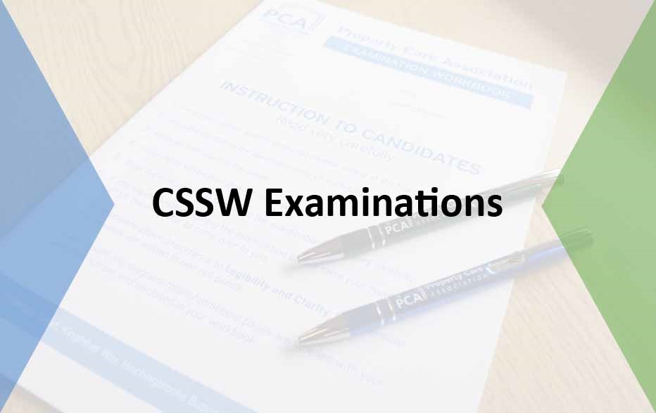 Examination - Certificated Surveyor in Structural Waterproofing (CSSW) 